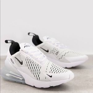 NIKE AIR MAX 270 Sneakers New Shoes White Black